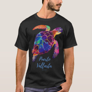Puerto Vallarta Mexico Beach Vintage Tribal Sea Tu T Shirt