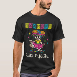 Puerto Vallarta Mexico Senorita Skelett Dans T Shirt