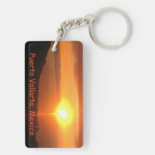Puerto Vallarta Mexico souvenirkeychain (Baksidan)