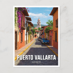 Puerto Vallarta Mexico Travel Vykort