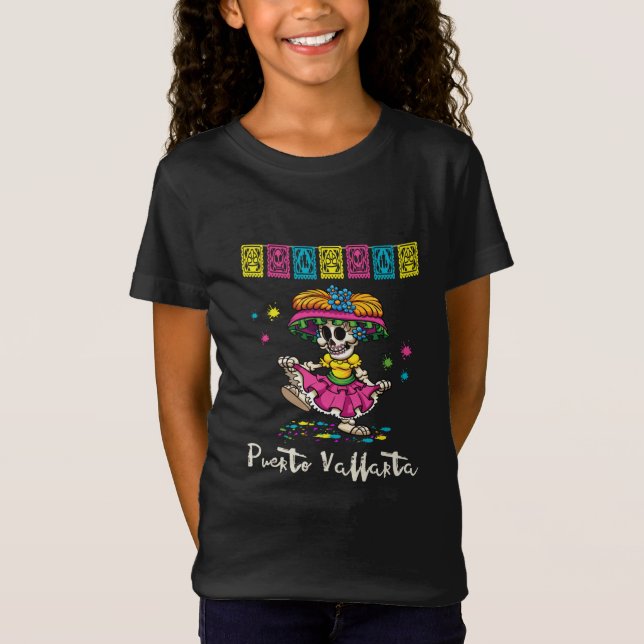 Puerto Vallarta Mexico turistsouvenir T Shirt (Framsida)