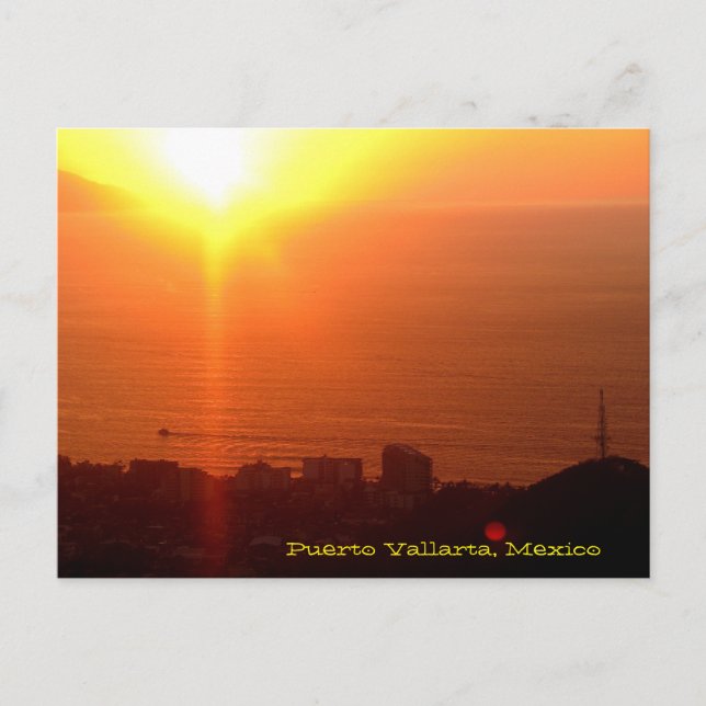 Puerto Vallarta, mexikanska sovenir-vykort Vykort (Framsida)