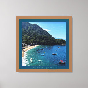 Puerto Vallarta, Mexiko Canvastryck
