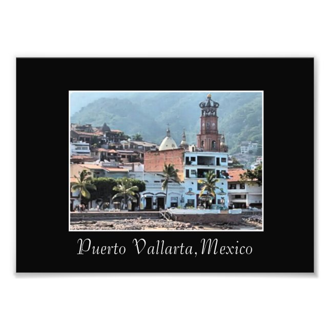 Puerto Vallarta, Mexiko Fototryck (Framsidan)