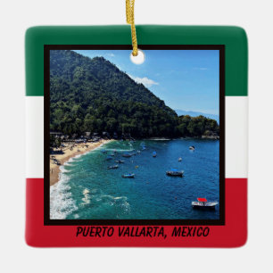 Puerto Vallarta, Mexiko Julgransprydnad Keramik