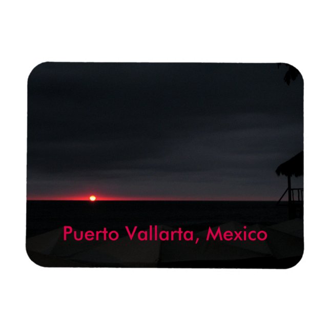 Puerto Vallarta, Mexiko magnet (Horisontell)