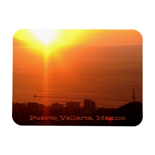 Puerto Vallarta, Mexiko magnet (Horisontell)