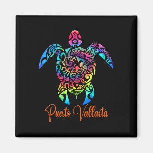 Puerto Vallarta Sea Turtle Family Vacation, sommar Magnet