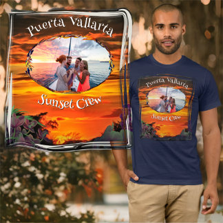Puerto Vallarta Sunset Crew 2584 T Shirt
