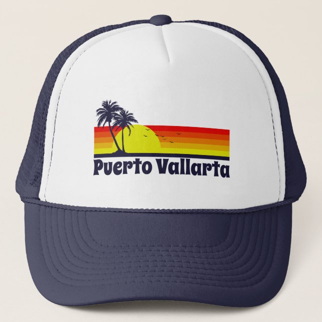 Puerto Vallarta Truckerkeps (Framsida)