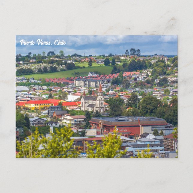 Puerto Varas, Chile, Cerro Philippi Vykort (Framsida)