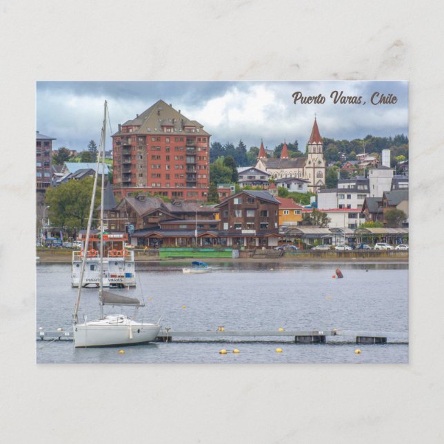 Puerto Varas, Chile Vykort (Framsida)