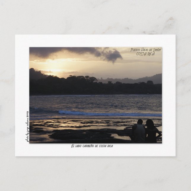 Puerto Viejo de Limon Vykort (Framsida)