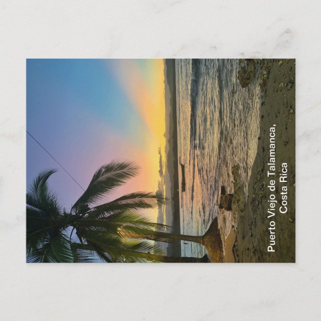 Puerto Viejo de Talamanca, Costa Rica vykort (Framsida)