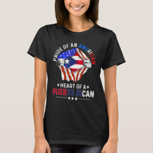 Puertoricansk Amerikan Amerikansk Stolthet Kuba Pu T Shirt