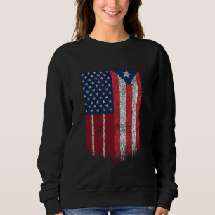 Puertoricansk amerikansk flagga USA Puerto Rico T Shirt