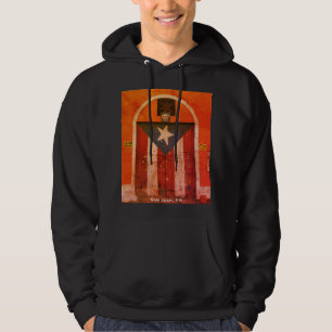 Puertoricansk flagga (San Juan PR Kultur - Boricua Hoodie