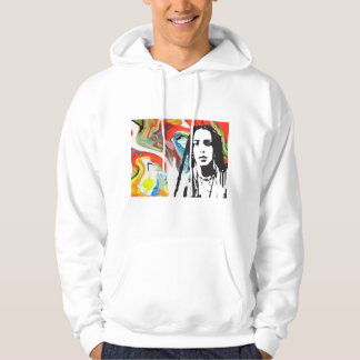 Puertoricansk konst herrtröja med foderhuva hoodie