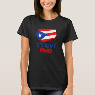 Puertoricansk pojke Flicka Det är i mitt DNA Puert T Shirt