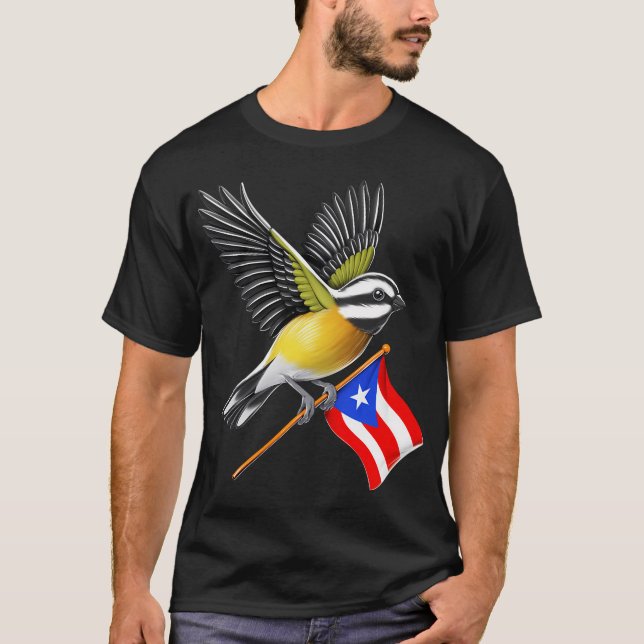 Puertoricansk spindalis t shirt (Framsida)