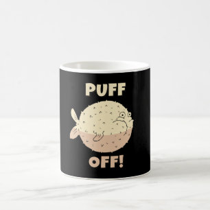 Puff off Puffer Fish Sea Kaffemugg