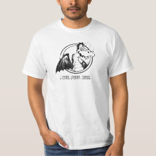 Puff. Puff. Ge. Magisk drakeT-tröja Tee