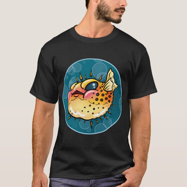 Puffarfisk T Shirt (Framsida)