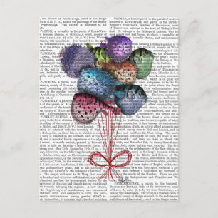 Puffer Fish Balloations Vykort