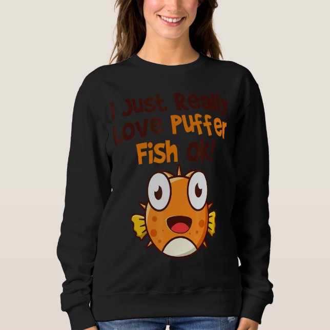 Puffer Fish Blowfish Puffer Fish 1 T Shirt (Framsida)