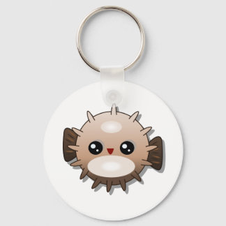 Puffer Fish Keychain Nyckelring