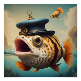 Puffer Fish no 2 Glossy Poster Perfect Poster