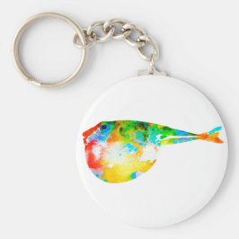 Puffer Fish Nyckelring