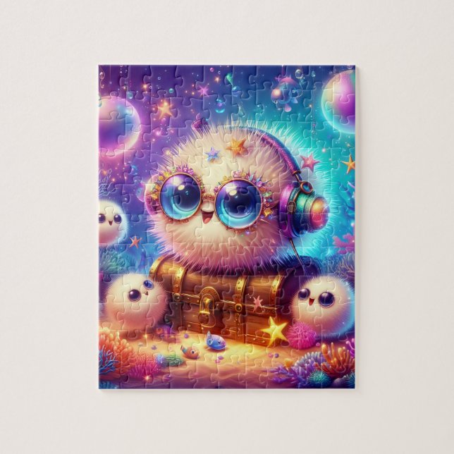 Puffer Fish Pussel (Vertikal)