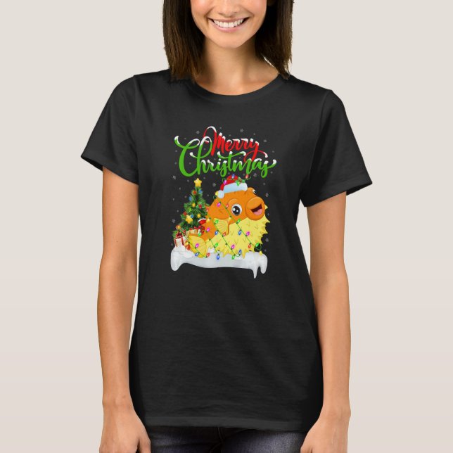 Puffer Fish  Xmas Decorations Puffer Fish Christma T Shirt (Framsida)