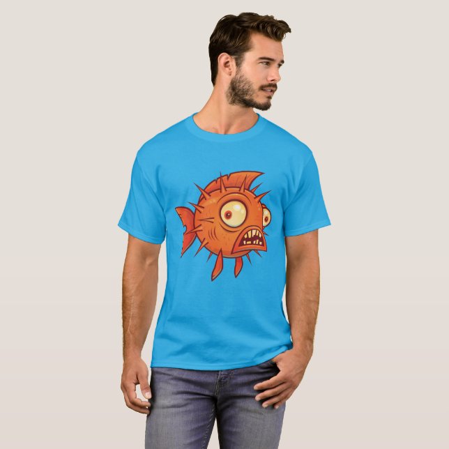 Pufferfish T Shirt (Hel framsida)