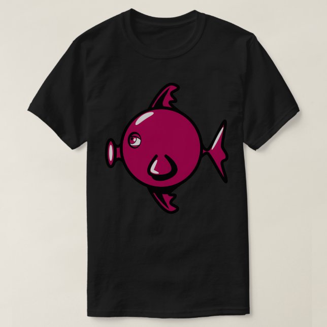 Pufferfisk 1 t shirt (Design framsida)
