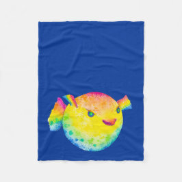 Pufferfisk Fleecefilt
