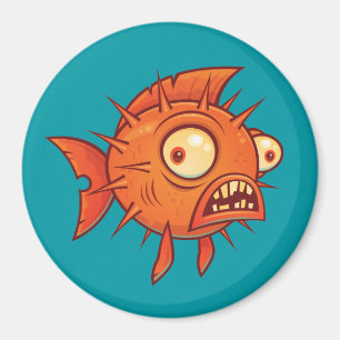 Pufferfisk Magnet