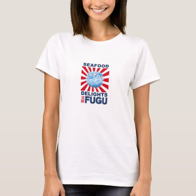 Pufferfisk T Shirt (Framsida)
