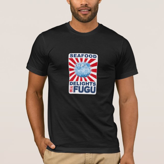 Pufferfisk T Shirt (Framsida)
