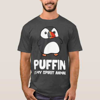 Puffin är min sjörädda fågel Puffins T Shirt