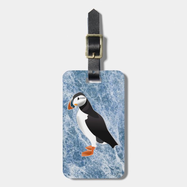 puffin bagagebricka (Vertikal Framsida)