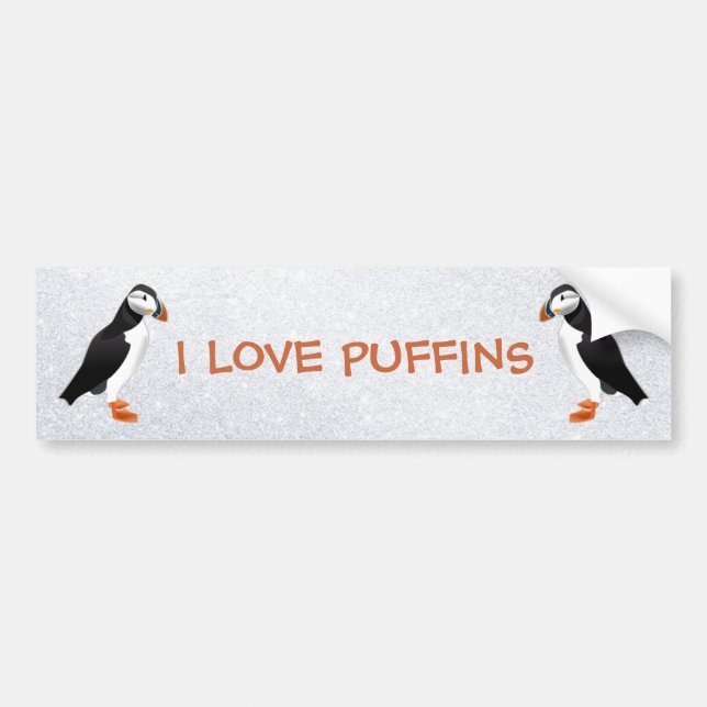 puffin bildekal (Framsidan)