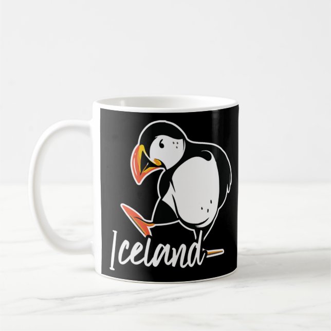 Puffin Bird Island Kaffemugg (Vänster)