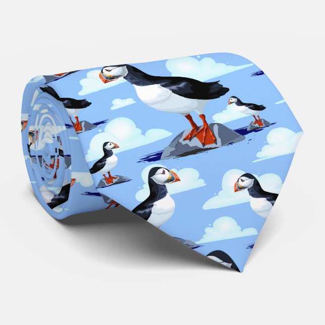 Puffin Cute Atlantic Seabird Slips (Rullad)