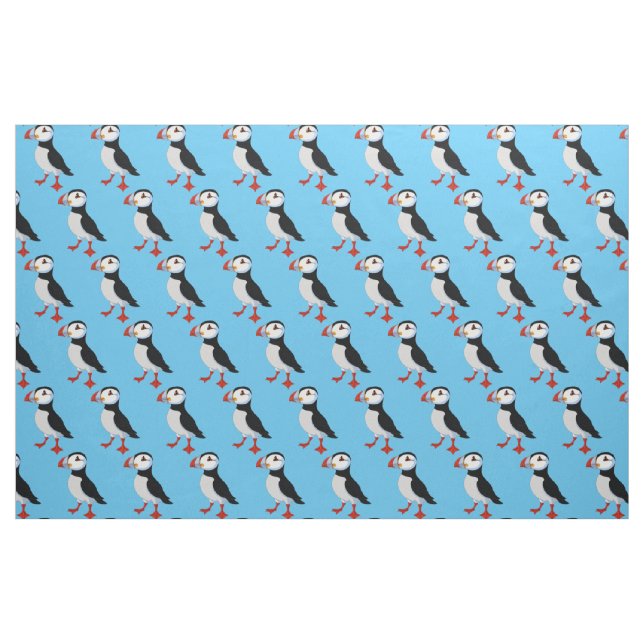 Puffin Design Fabric Tyg (Yard)