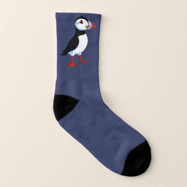 Puffin Design Socks Strumpor (Vänster inuti)