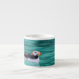 Puffin in Resurrection Bay, Alaska Espressomugg