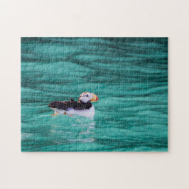 Puffin in Resurrection Bay, Alaska Pussel