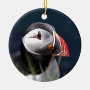 Puffin Julgransprydnad Keramik